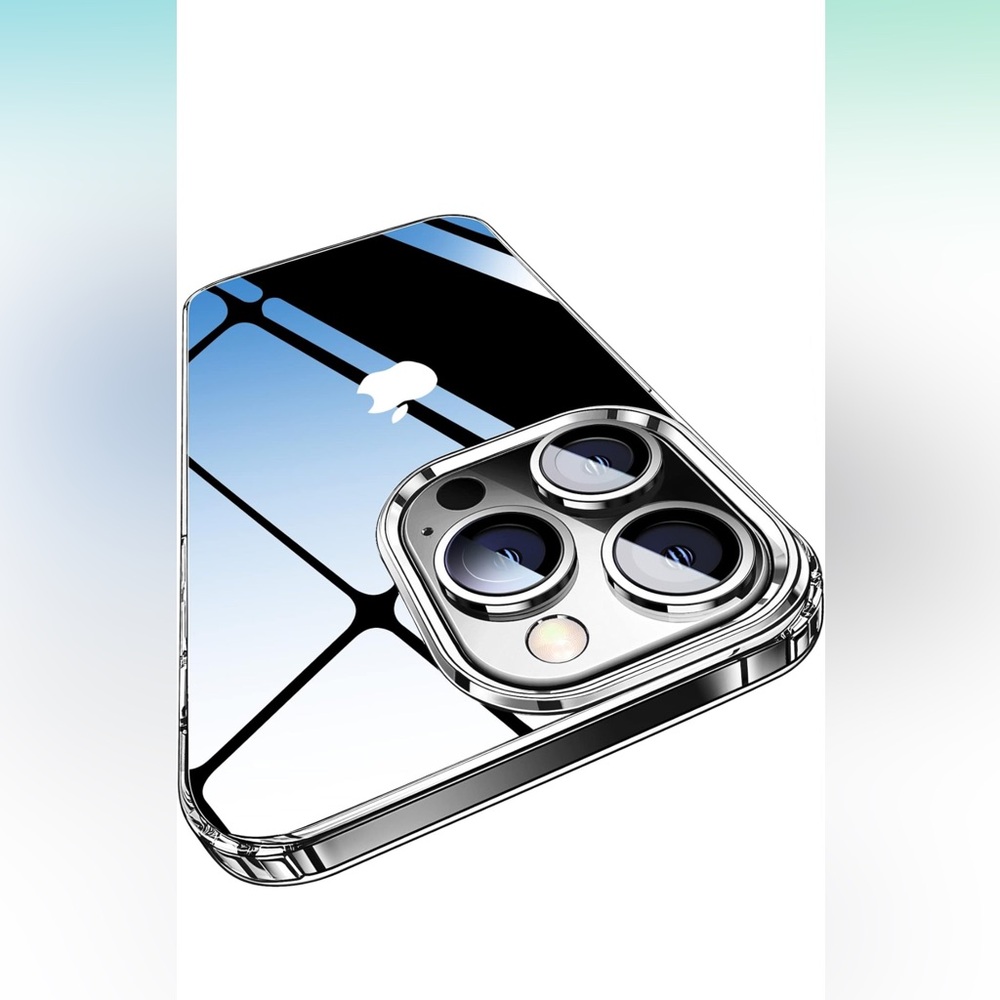 Elando Crystal Clear Phone Case Compatible with iPhone 13 Pro Case